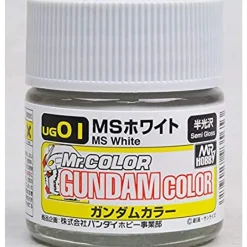 MR HOBBY GUNDAM COLOR (10ML) UG-01 MS WHITE