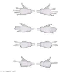 30MS OPTIONAL HAND PARTS (WHITE/BLACK)