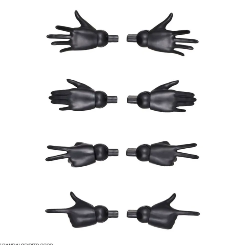 30MS OPTIONAL HAND PARTS (WHITE/BLACK)