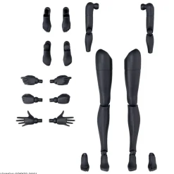 30MS OPTION BODY PARTS ARM & LEG PARTS (WHITE/BLACK)