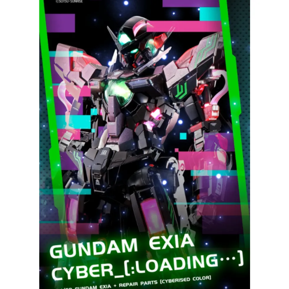 PG 1/60 GUNDAM EXIA REPAIR (CYBERISED COLOR VER.)