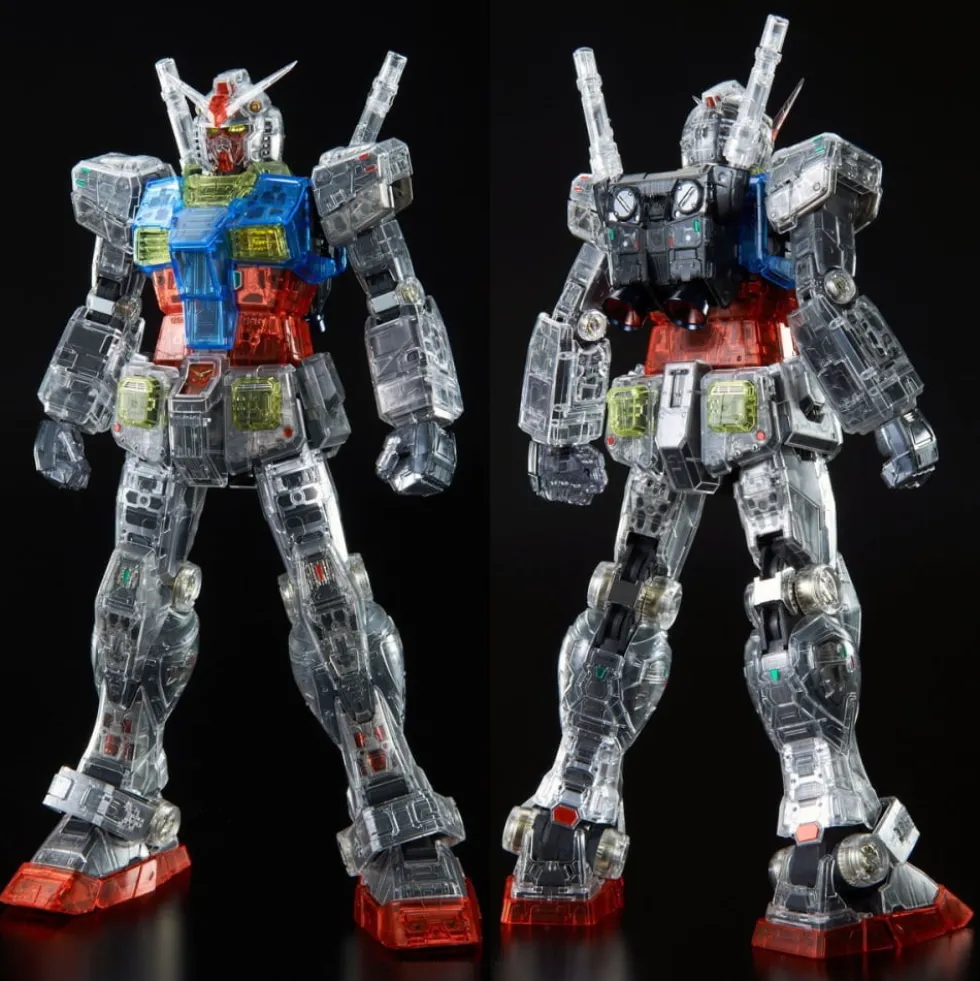 PG UNLEASHED CLEAR COLOR BODY FOR RX-78-2 GUNDAM