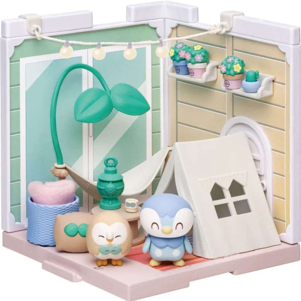 POKEMON POKE PEACE HOUSE BELAMPING TERRACE ROWLET & PIPLUP