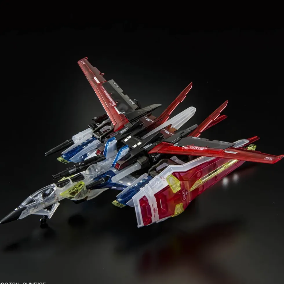 RG 1/144 AILE STRIKE GUNDAM + SKYGRASPER + SWORD / LAUNCHER CLEAR COLOR SET