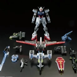RG 1/144 AILE STRIKE GUNDAM + SKYGRASPER + SWORD / LAUNCHER CLEAR COLOR SET
