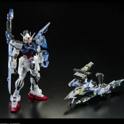 RG 1/144 AILE STRIKE GUNDAM + SKYGRASPER + SWORD / LAUNCHER CLEAR COLOR SET