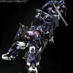 RG 1/144 MS-06R-1A BLACK TRI-STARS ZAKU II TRIPLE ACTION SET