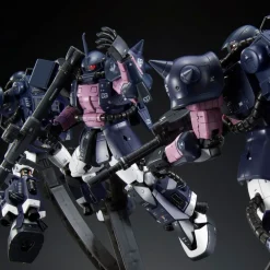 RG 1/144 MS-06R-1A BLACK TRI-STARS ZAKU II TRIPLE ACTION SET
