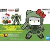 SD GUNDAM CROSS SILHOUETTE HELLO KITTY / MS-06S ZAKU II