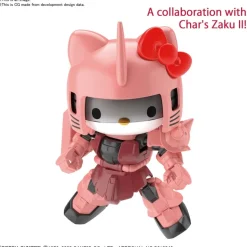 SD GUNDAM CROSS SILHOUETTE HELLO KITTY / MS-06S CHAR’S ZAKU II