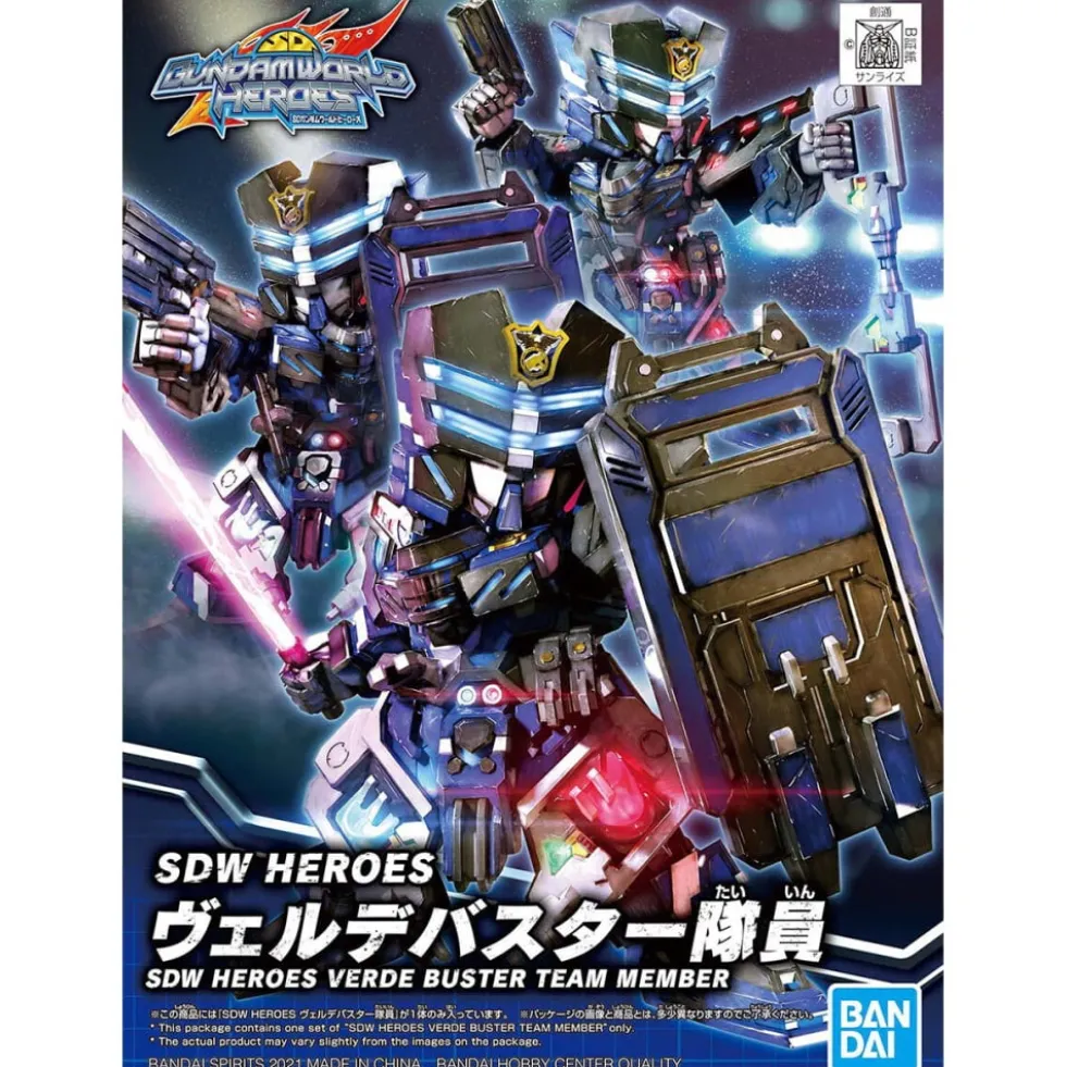 SDW HEROES VERDE BUSTER TEAM MEMBER