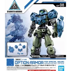 SET 30MM 1/144 OPTION ARMOR FOR SPECIAL SQUAD [PORTANOVA EXCLUSIVE/LIGHT BLUE]