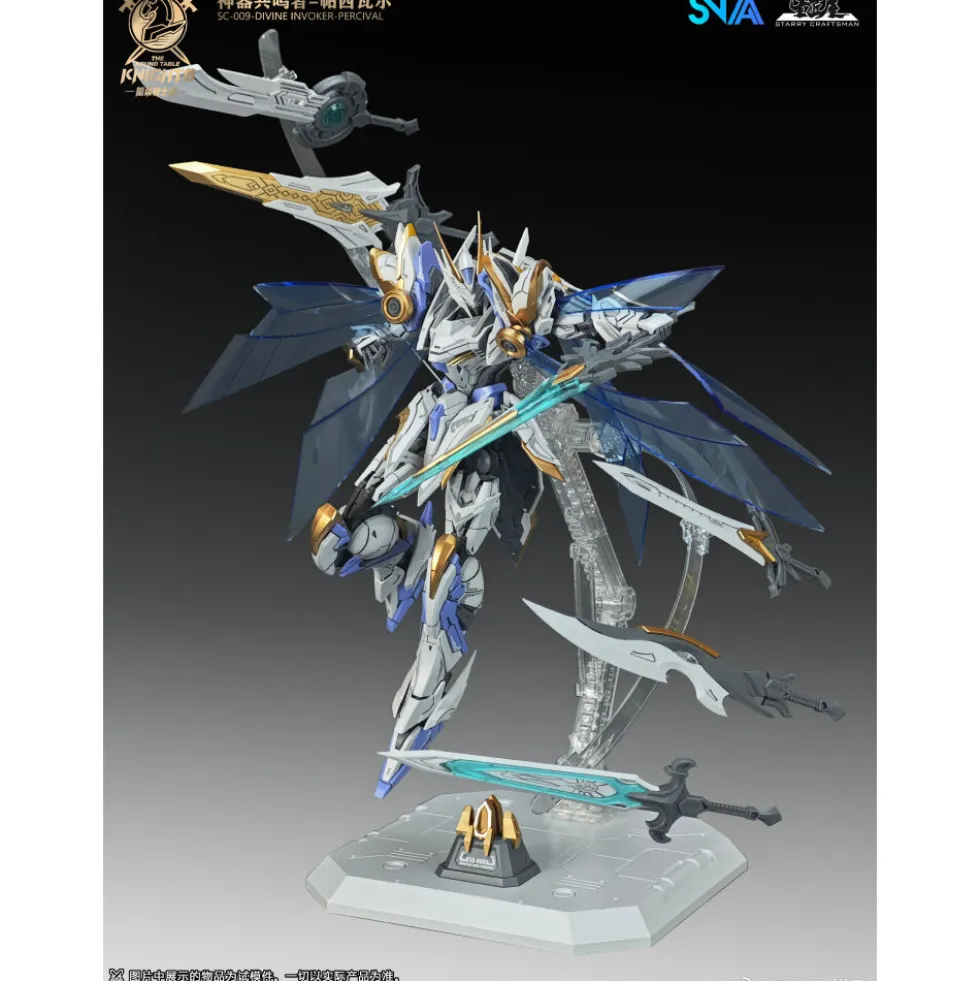 SNAA 1/144 SC-009 – DIVINE INVOKER PERCIVAL ( DELUXE VERSION )