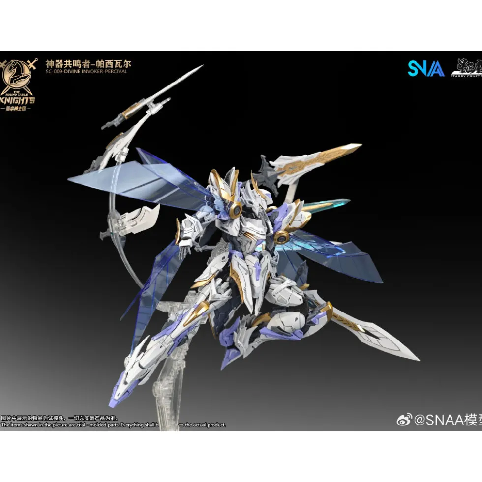 SNAA 1/144 SC-009 – DIVINE INVOKER PERCIVAL ( DELUXE VERSION )