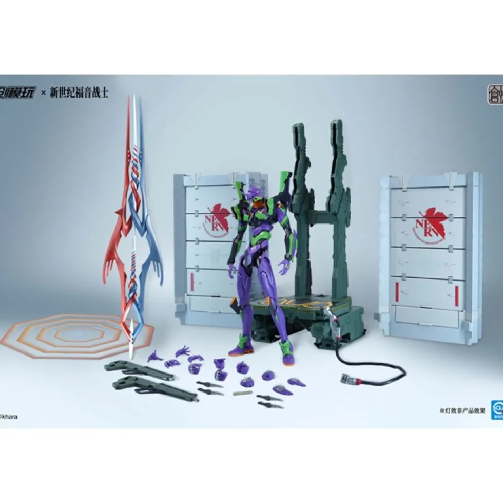 TRON MODEL : NEON GENESIS EVANGELION EVA-01 TEST TYPE (DELUXE VER.)