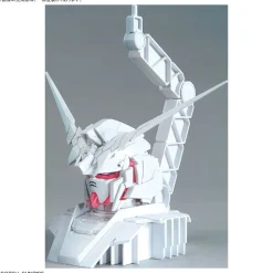 1/48 UNICORN GUNDAM HEAD DISPLAY BASE (PSYCHO-FRAME COLOR VARIATION VER.) & UNICORN GUNDAM 02 BANSHEE HEAD DISPLAY SET
